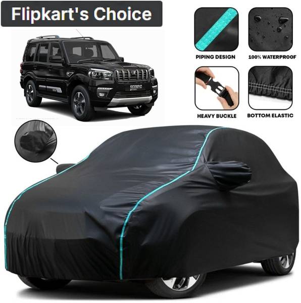 xodi Car Cover For Mahindra Scorpio, Scorpio Classic, Scorpio-N, Scorpio 1.99 S10 (With Mirror Pockets)
