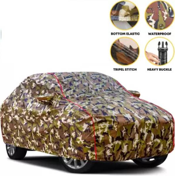 WAKLANE Car Cover For Hyundai Santro Xing (With Mirror Pockets)