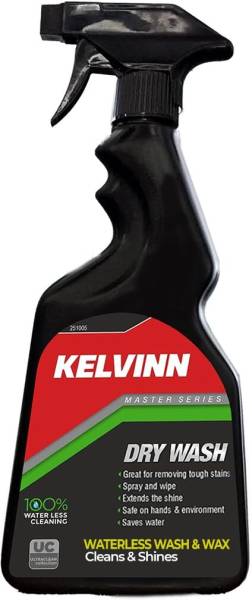 KELVINN Advanced Cleaning Formula, Long-Lasting Wax Polymer for Superior Vehicle Care Effortless Waterless Cleaning with Shine & Protection, Vehicle I...