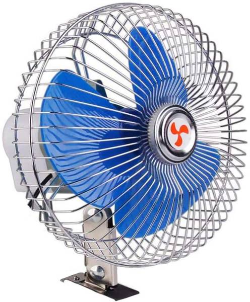 Retail Infinity Portable Fan run with Solar Panel or any 12 volts Battery Car Interior Fan