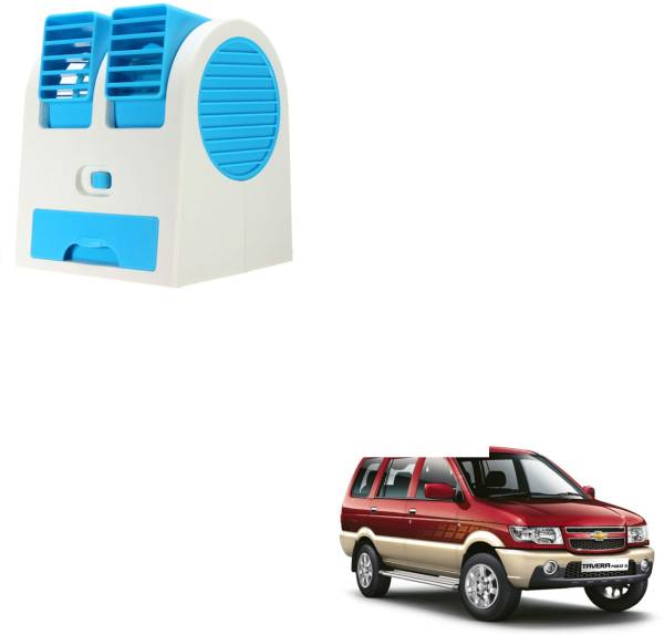 SEMAPHORE Mini Portable Dual Bladeless Small Air Conditioner For Chevrolet Tavera Car Interior Fan