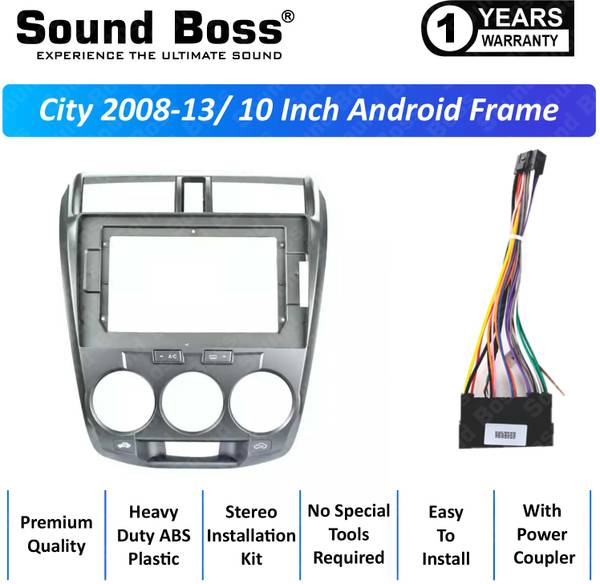 Sound Boss CITY 2008-13 9"Inch Frame for Android Car Stereo
