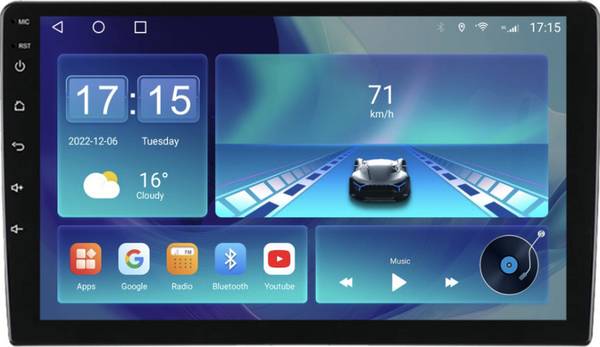 Drivably pro 9 Inch Car Android 2GB+32GB IPS Display 1080p with Latest Android Version Car Stereo