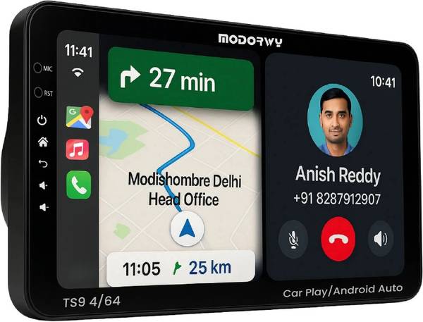 Modorwy 9" QLED Car Android Stereo | 4GB+64GB | CarPlay | Car Media Player Car Stereo