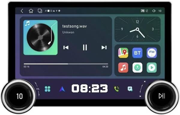 MN Enterprises Car Android Gemstone 10.1 Inches Stereo Music System Player (4GB + 64GB) Car Stereo