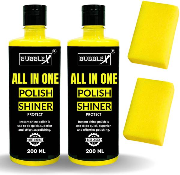 BUBBLEX Liquid Car Polish for Dashboard, Leather, Tyres Price History