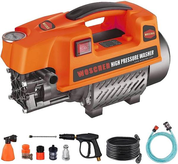 Woscher 878 Waterpro Washer High Pressure Pump Machine,1800 Watts, 150 Bars, 8L/ Min Pressure Washer