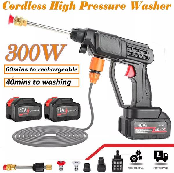 Windwarrior Cordless 48V Wireless High Pressure Car Washer Gun cordless Pressure Washer