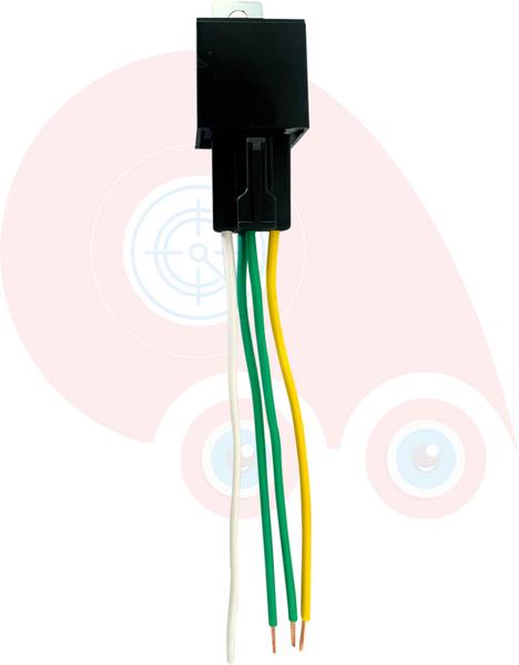 CB Track Automotive Relay Horn Relay Set 4-Pin 12V,GPS Relay for car, bike Central Locking System