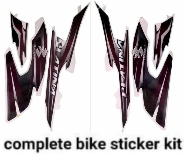 Platina bike clearance sticker kit price