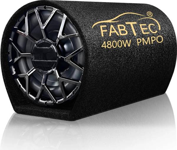 CARZEX 12 Inch High Power Active Super Car Bass Tube Subwoofer with Inbuilt Amplifier Powerful Audio and Deep Bass 6500W Subwoofer