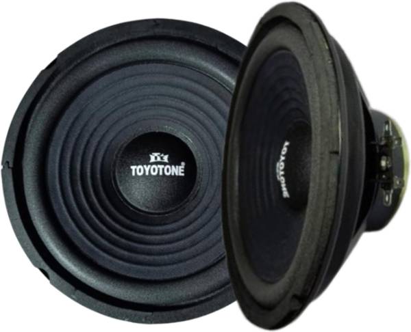 TOYOTONE (Pack of 2) 8-Inch Hi-Fi Woofer Speaker - 4 Ohm Copper Coil | INDIAN-IDOL SERIES | for Car & Home Audio Systems Subwoofer
