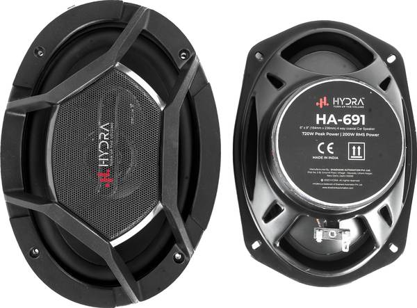 Hydra 6/9 Oval 9 inch 5 way coaxial car speaker TURBO-MEGA Coaxial Car Speaker