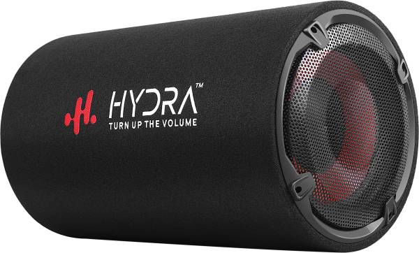 Hydra HY-SONIC 12RBT 12 Inch Active Round Car Bass tube With Inbuilt Amplifier Powered Subwoofer