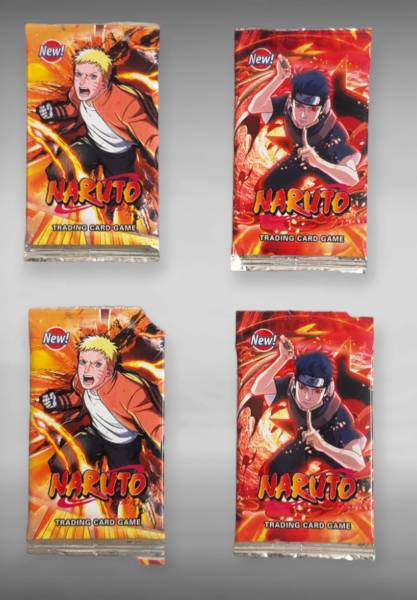 WOYR Premium 4 PC Naruto Itachi Sasuke Booster Playing Cards