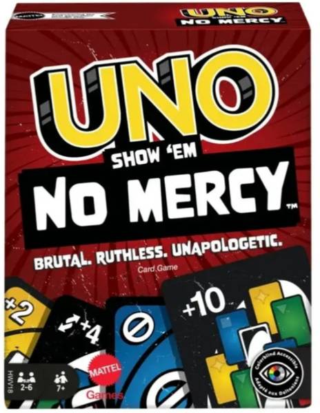 amgo UNO Cards - No Mercy Edition | Ultimate Fun &amp; Savage Twists!