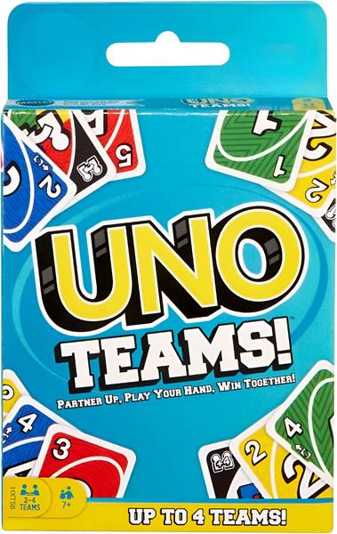 WOYR UNO Teams! Playing Card Game|113 UNO Card Game