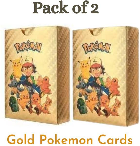 Spoton Enterprise 110 Pokemon Golden card pack of 2 pokemon TCG Deck Box Vmax GX Rare cards