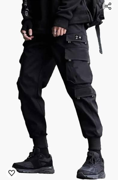 ERENCHINO Regular Fit Men Black Trousers