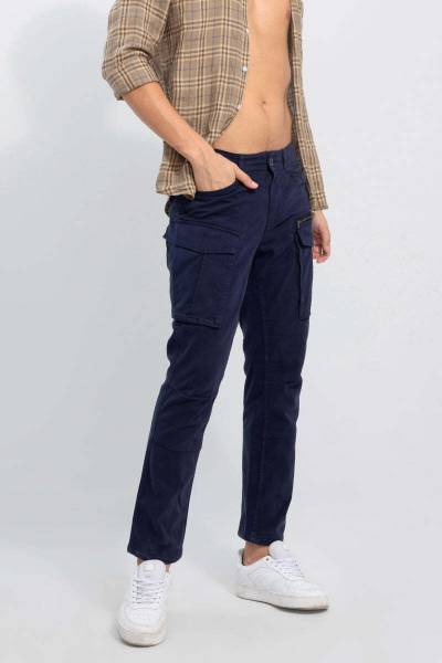 Snitch Regular Men Dark Blue Jeans