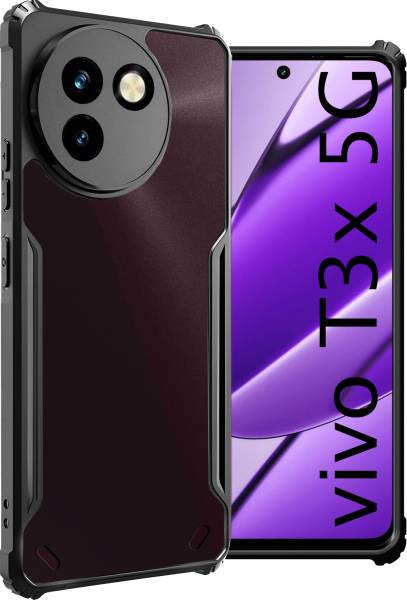 HUPSHY Back Cover for Vivo T3x 5G