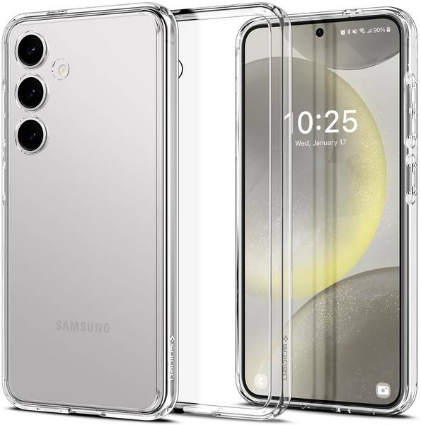 Spigen Protective Case for SAMSUNG Galaxy S24 Plus, Anti Yellow & Shockproof, (TPU + Polycarbonate Slim Protective Cover)