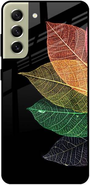 QRIOH Glass Back Cover for Samsung Galaxy S21 FE 5G