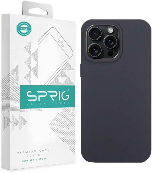 Sprig Liquid Silicone Back Cover for Apple iPhone 15 Pro Max