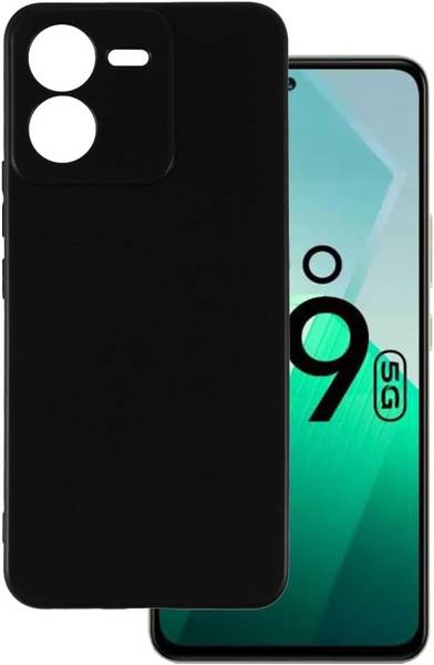 COVERLINE Back Cover for iQOO Z9 Silicon Pudding Case
