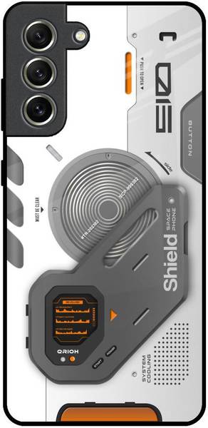 QRIOH Glass Back Cover for Samsung Galaxy S21 FE 5G