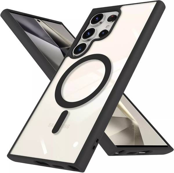 VAPRIF Back Cover for Samsung Galaxy S24 Ultra 5G, Compatible with MagSafe | Not Yellowing & Scratch-Resistant