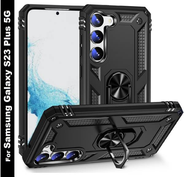 Moshking Back Cover for Samsung Galaxy S23 Plus 5G Slide Camera Case | Heavy Duty Military Grade 360 Protection
