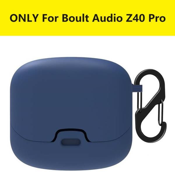 CRUIC Back Cover for Soft Silicone Case Cover For Boult Audio Z40 Pro