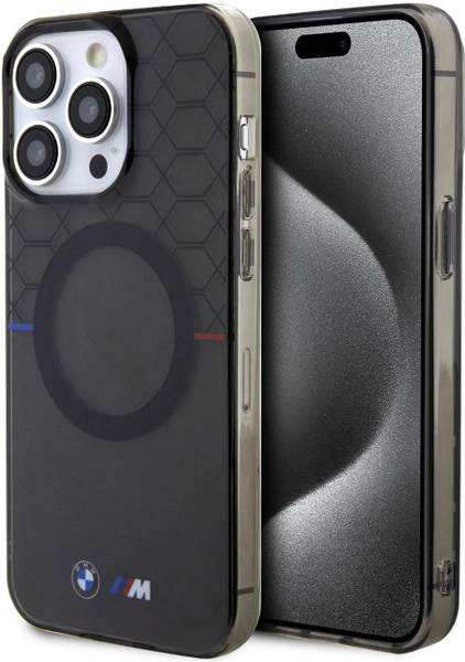 CG Mobile Back Cover for Apple iPhone 15 Pro (6.1-Inch) 2023| Official Licensed |BMW MAGSAFE M PATTERN