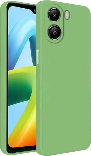 MobiLooks Back Cover for Vivo Y56 5G, Liquid Silicone Case inner Microfiber Cloth