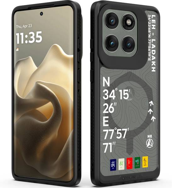 Kapaver Back Cover for Motorola Edge 60 Pro
