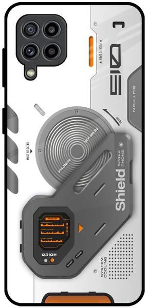 QRIOH Glass Back Cover for Samsung Galaxy F22