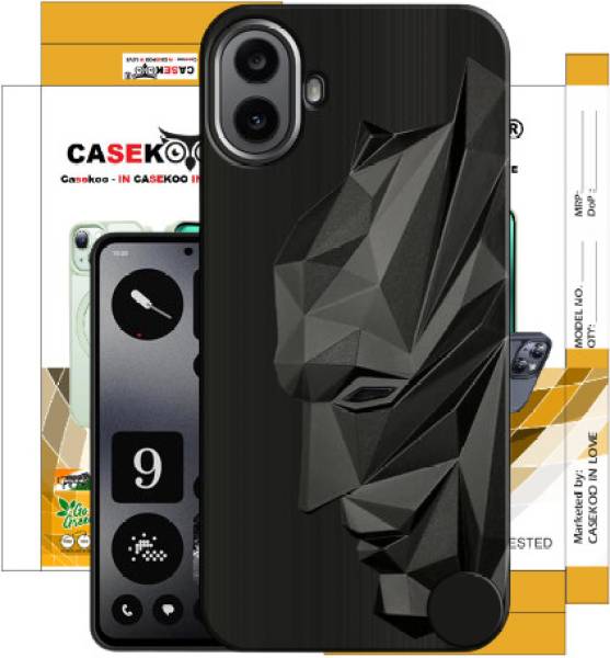 CASEKOO Back Cover for CMF by Nothing Phone 1, CMF PHONE 1 5G