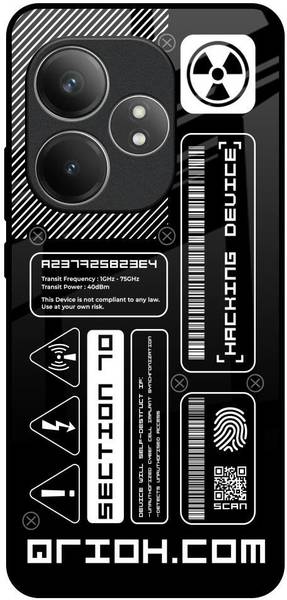 QRIOH Glass Back Cover for Realme GT 6 5G