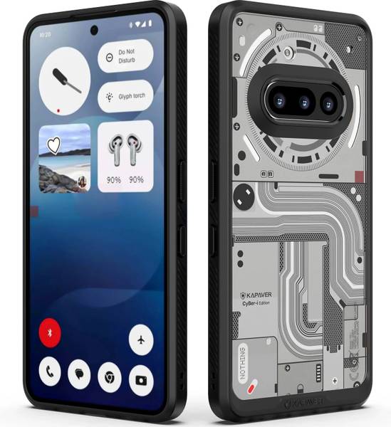 Kapaver Back Cover for Nothing Phone (3a)