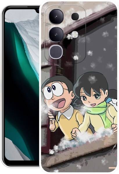 DUGGA Back Cover for vivo T4x 5G, V2437, DORAEMON, DISNEY, CARTOON, BABY, CARTOON
