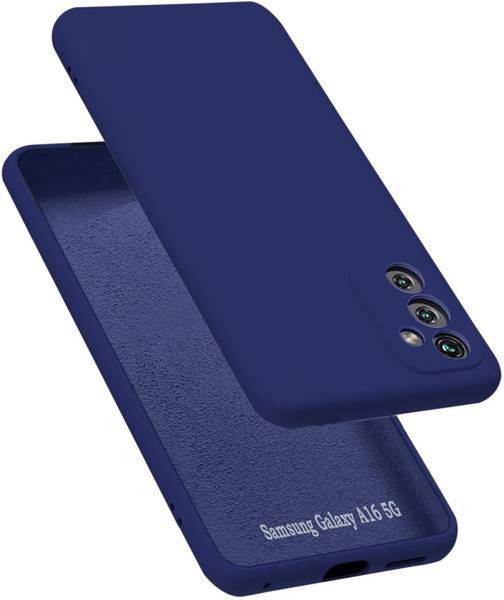 VAPRIF Back Cover for SAMSUNG Galaxy A16 5G, Matte Rubberized Soft Silicone Protective Cloth Inside