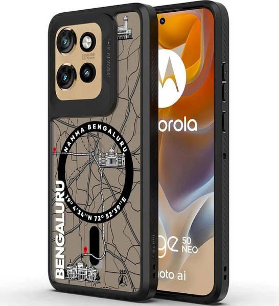 Kapaver Back Cover for Motorola Edge 50 Neo