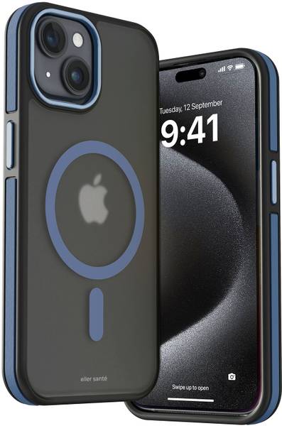 eller sant Back Cover for iPhone 15 Plus, Elementrix Magpro Phone Case TPU Magsafe Camera & Screen Protector