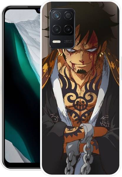 GRAFIQE Back Cover for Realme 8 5G TRAFALGAR D. WATER LAW, ONE PIECE, MONKEY D LUFFY