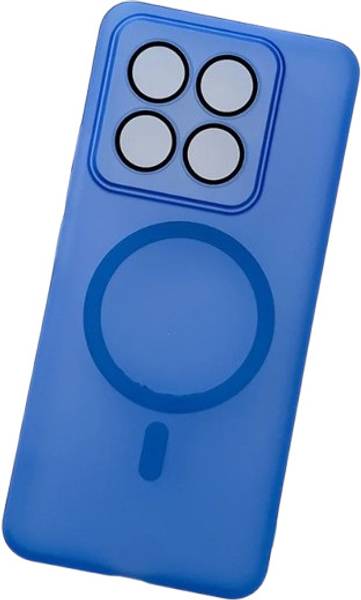 HIGAR Back Cover for Xiaomi 14, Polycarbonate Semi transparent Magnetic Case