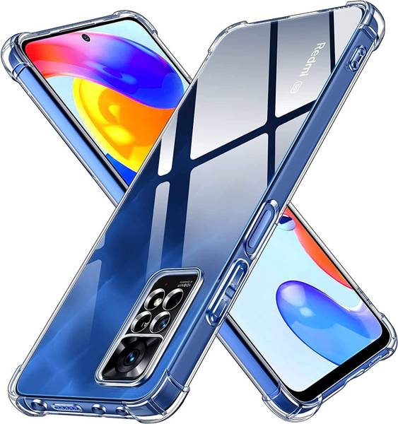 CLOVYR Back Cover for Redmi Note 11 Pro / Note 11 Pro Plus 5G Bumper Silicon Transparent Case
