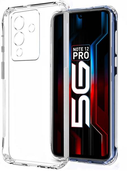 VAPRIF Back Cover for Infinix Note 12 Pro 5G, Infinix Note 12 5G Camera Protection, Anti-Dust Plug, Slim Shockproof