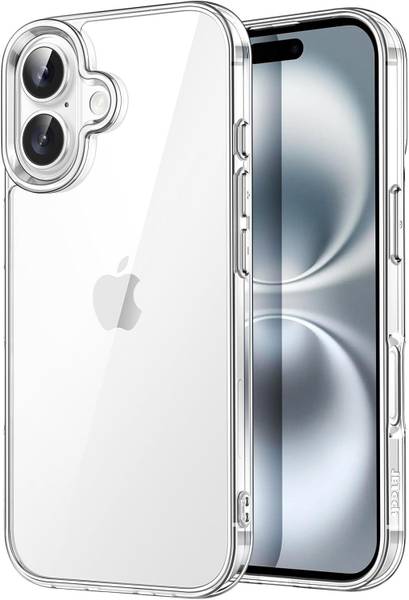 KLAH Back Cover for iPhone 16 Plus, Non-Yellowing Clear Case Compatible With MagSafe