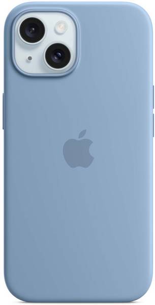 casohitech Back Cover for Apple iPhone 14, iPhone 14, Apple iPhone 13, iPhone 13, Silicone Case, Winter Blue